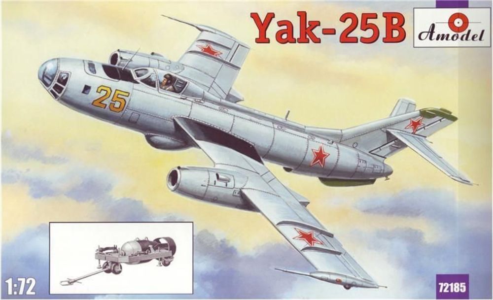 Yakovlev Yak-25B Soviet bomber