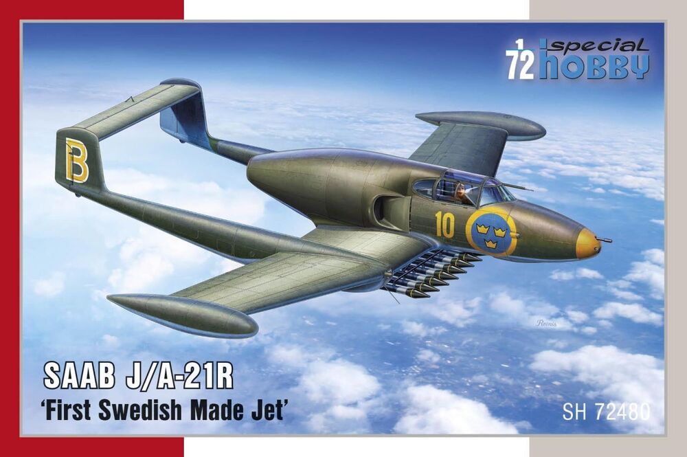 SAAB J/A-21R 'First Swedish Made Jet'