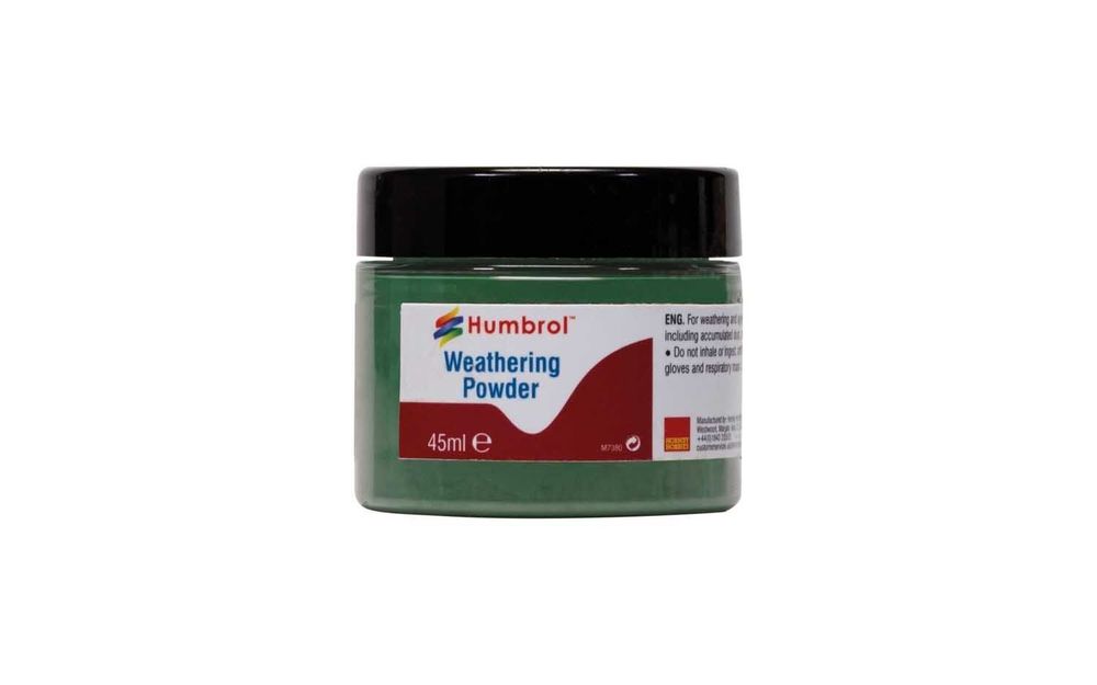 HUMBROL Weathering Powder Chrome Oxide Green - 45ml