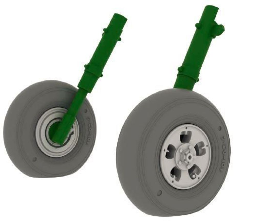 Spitfire MK.I/II wheels for Revell