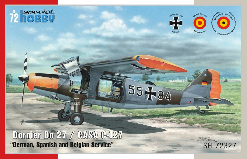 Dornier Do 27 German,Spanish and Belgian Service