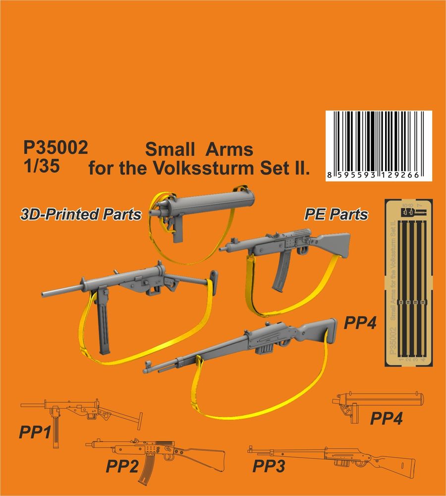 Small Arms for the Volkssturm Set II. 1/35