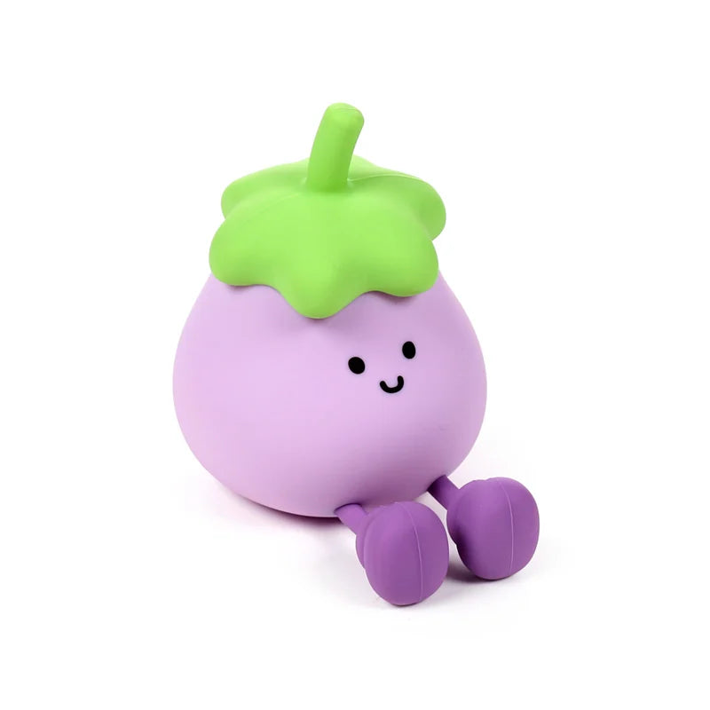 KAWAII - Eggplant - Phone Holder & Rechargeable Lamp 5,1inch
