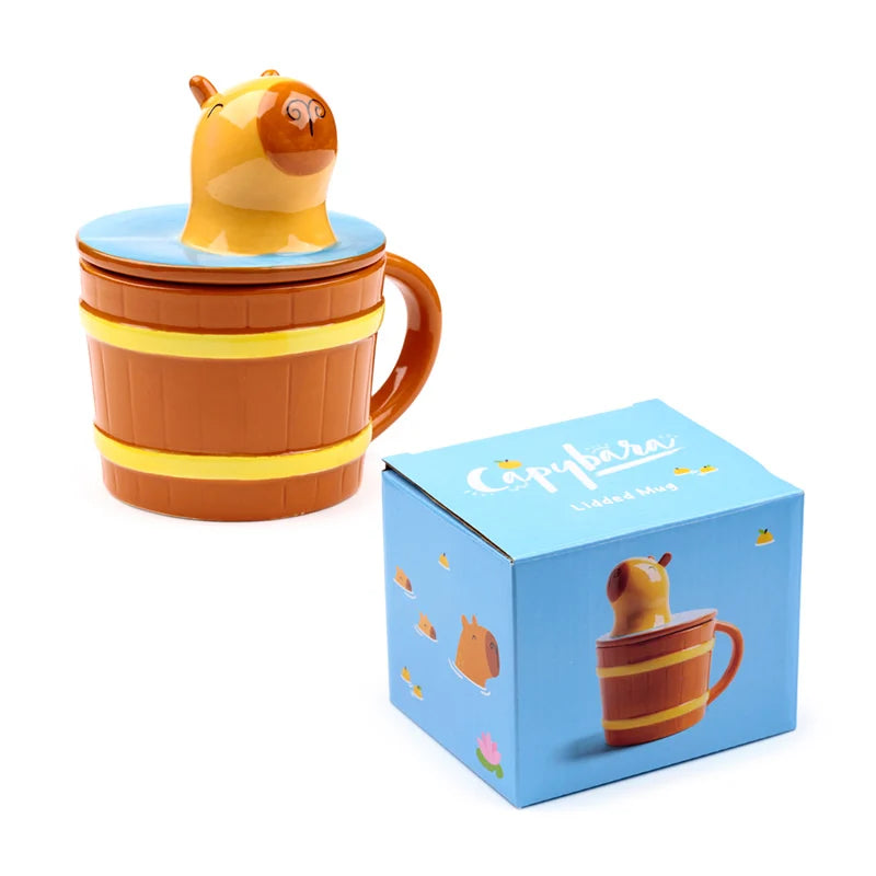 CAPYBARA - Duke - Mug 11oz + 3D Lid