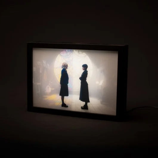 WEDNESDAY & ENID - Ophelia Hall - Framed LED Print 28x20x5cm