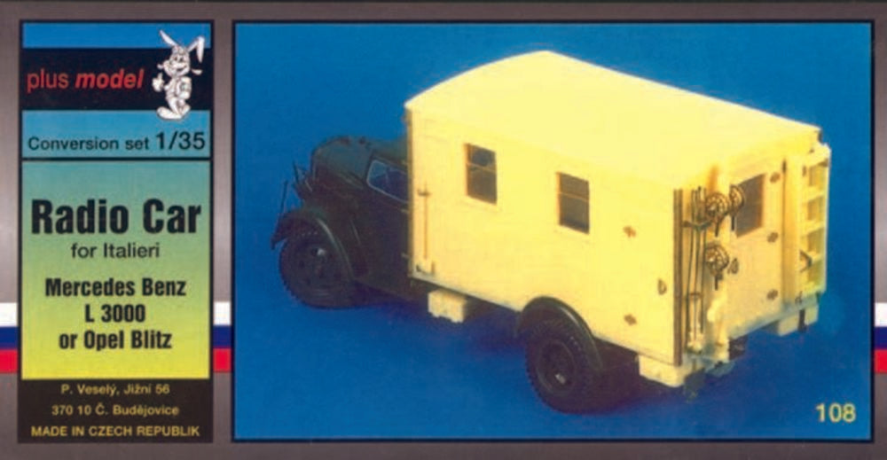 Opel Blitz Funkwagen Umbausatz for Italeri-Bausatz