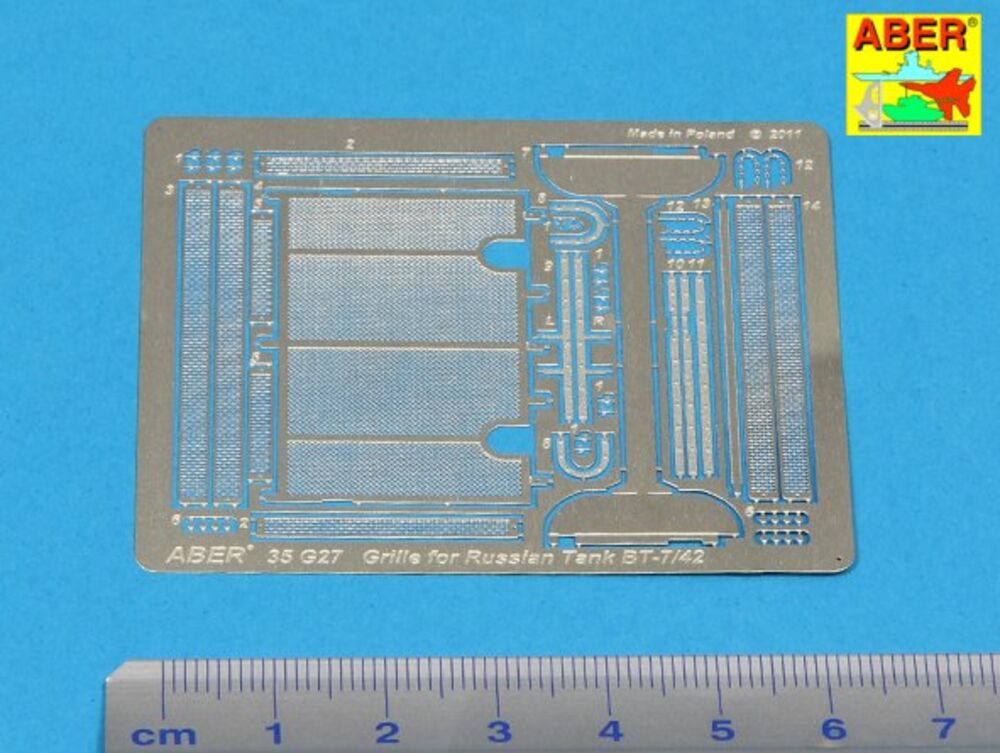 Grilles for BT-7 or BT-42