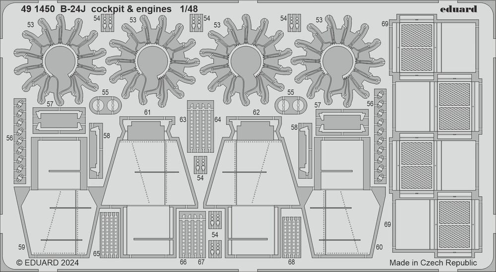 B-24J PART I  HOBBY BOSS