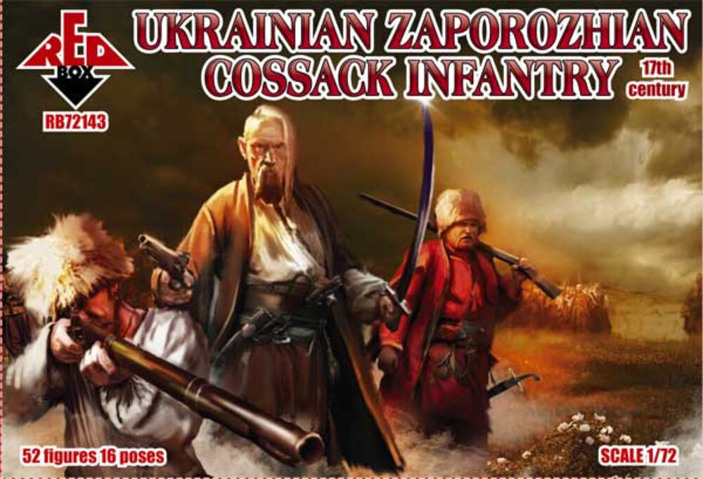 Ukrainian Zaporozhian Cossacks infantry, 17th century