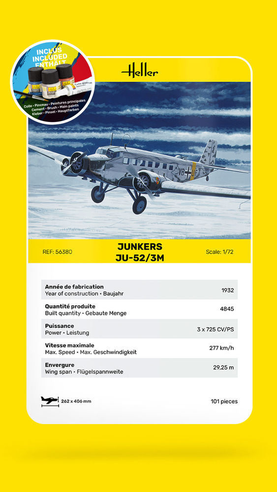 STARTER KIT Ju-52/3m