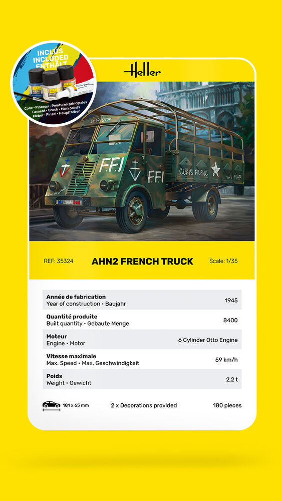 STARTER KIT AHN2 French Truck