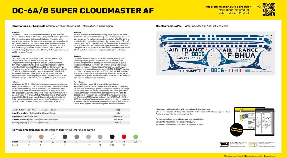 STARTER KIT DC6 Super Cloudmaster AF