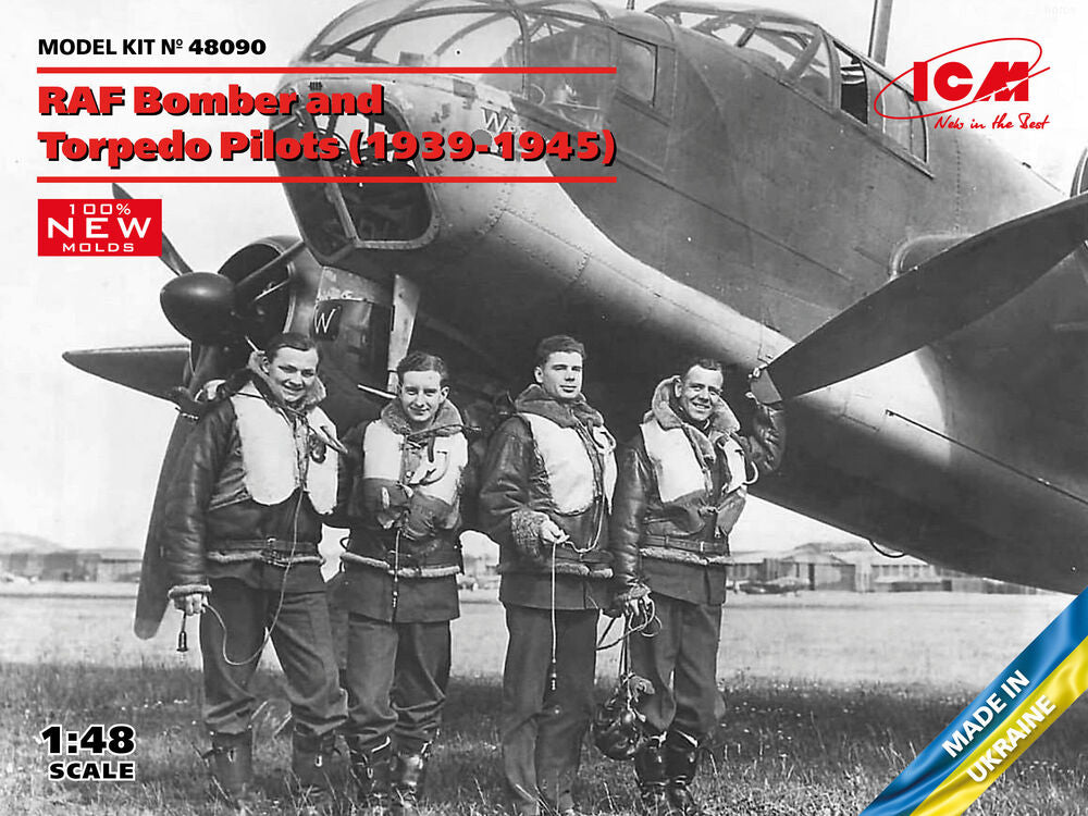 RAF Bomber and Torpedo Pilots (1939-1945) (100% new molds)