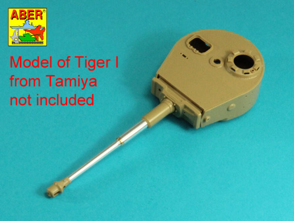 Tiger (, Ausf.E  88mm Barrel without muzzle brake