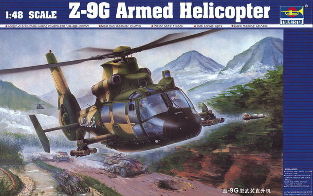 Z-9 G Bewaffneter Helicopter