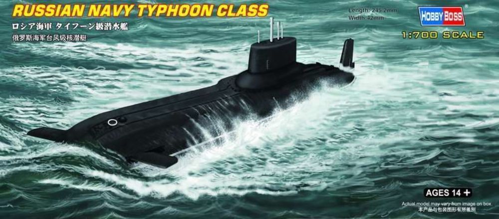 Russian Navy Typhoon class Submarine