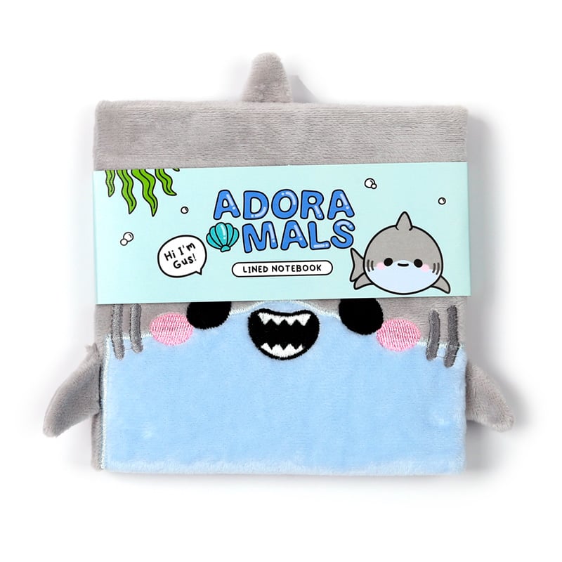 KAWAII - Adoramals Shark - Premium Fluffy Notebook