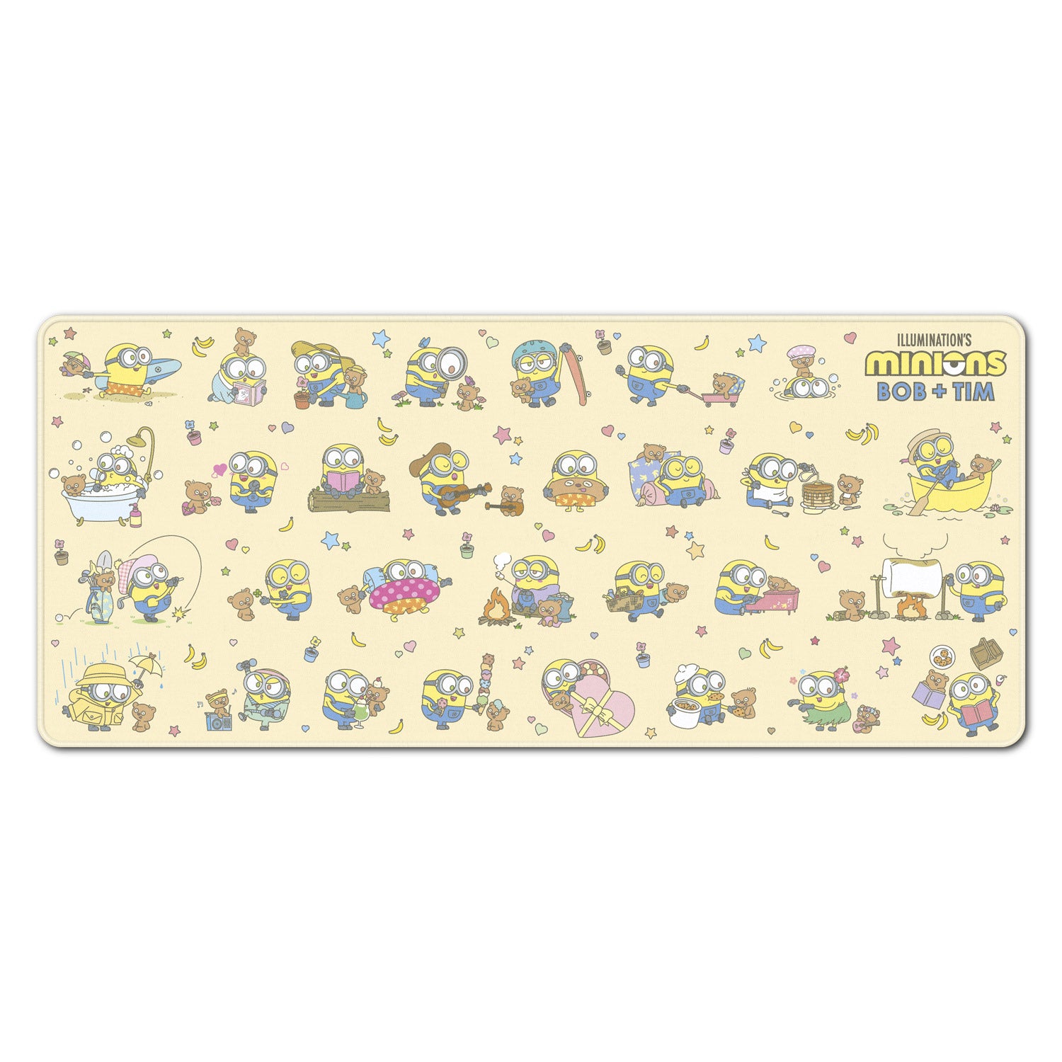 MINIONS - Bob & Tim - XL Desktop Mat