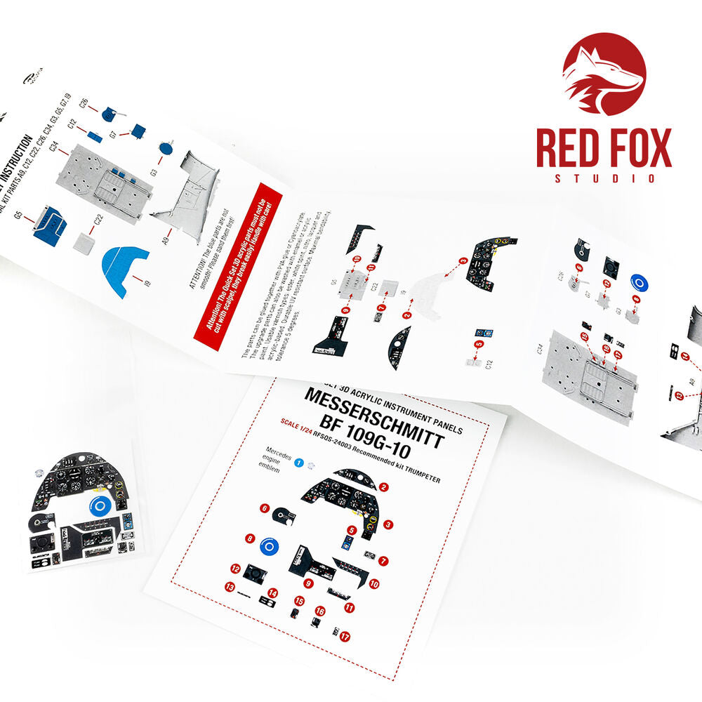 1/24 Bf 109G-10 (for Trumpeter kit)