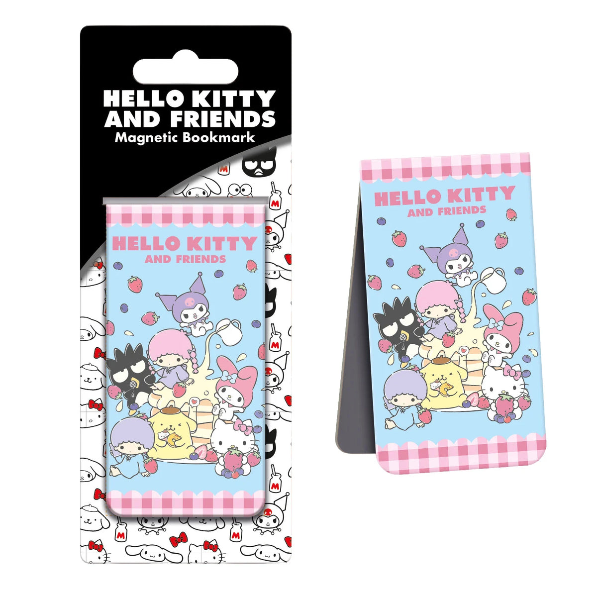 HELLO KITTY & FRIENDS - Blue - Magnetic Bookmark