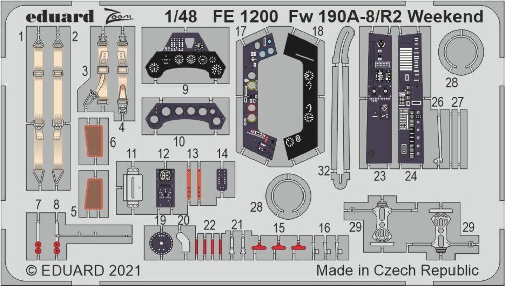 Fw 190A-8/R2 Weekend 1/48 for EDUARD