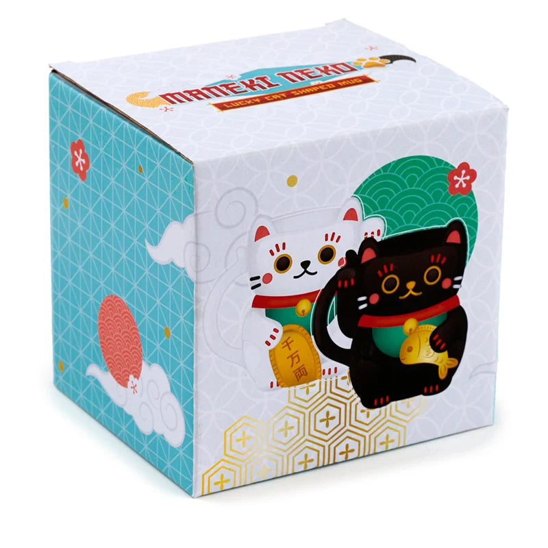 MANEKI-NEKO - White - 3D Mug 15oz