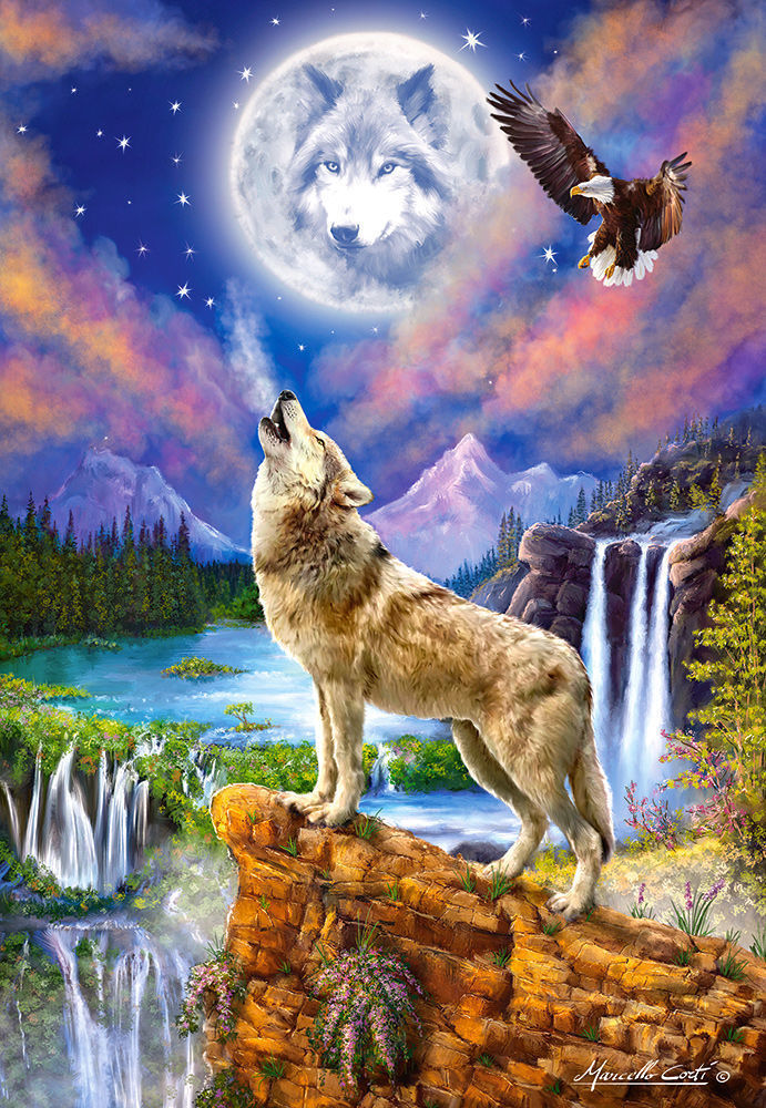 Wolf's Night, Puzzle 1500 Teile