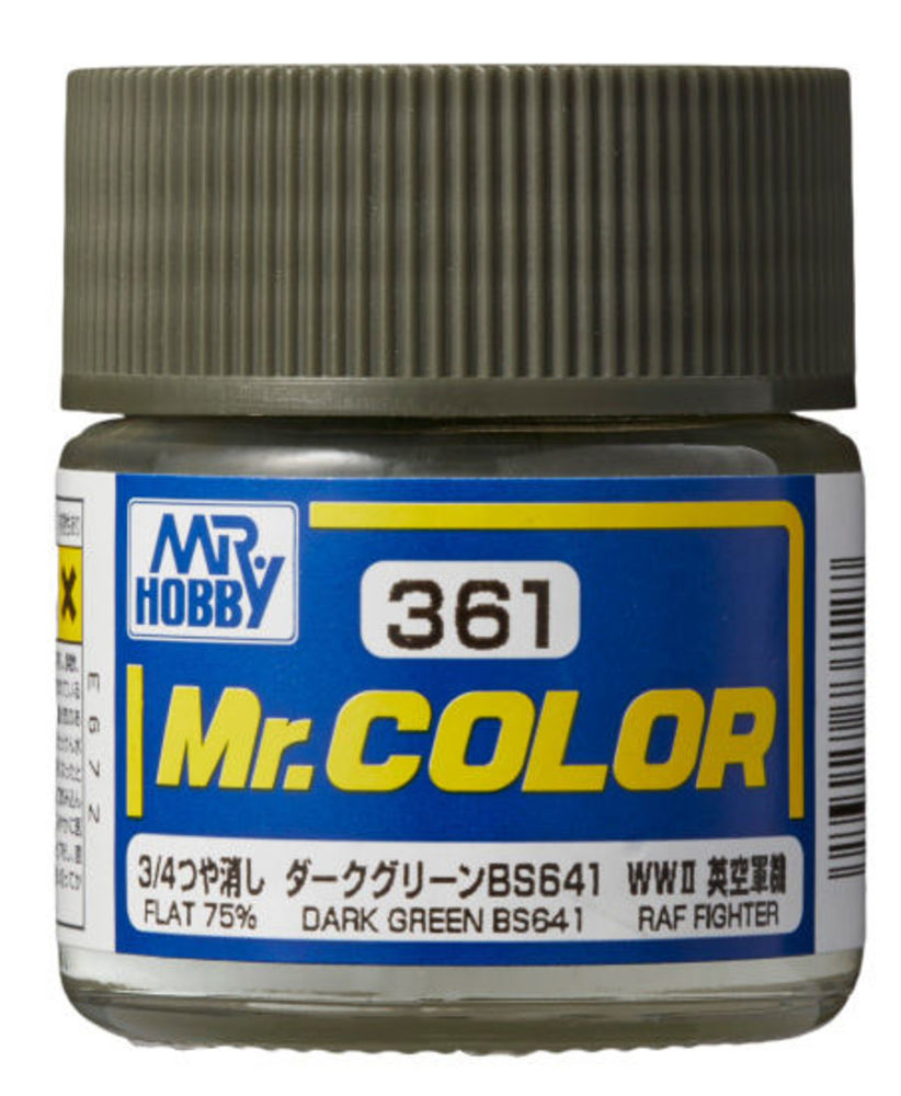 Mr Hobby -Gunze Mr. Color (10 ml) Dark Green BS641