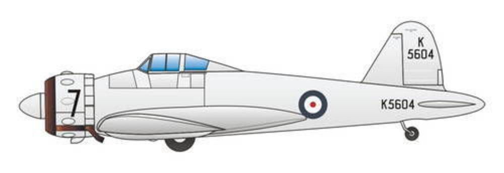 Gloster F.5/34 British Fighter Prototype