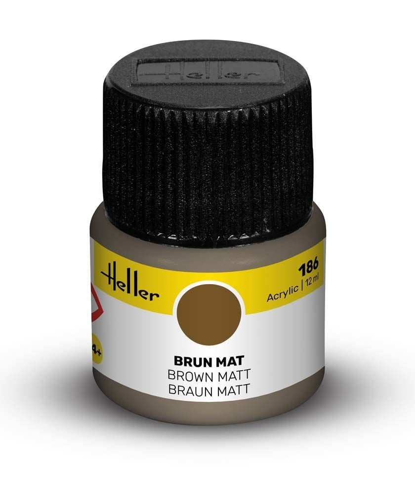 Peinture Acrylic 186 brun