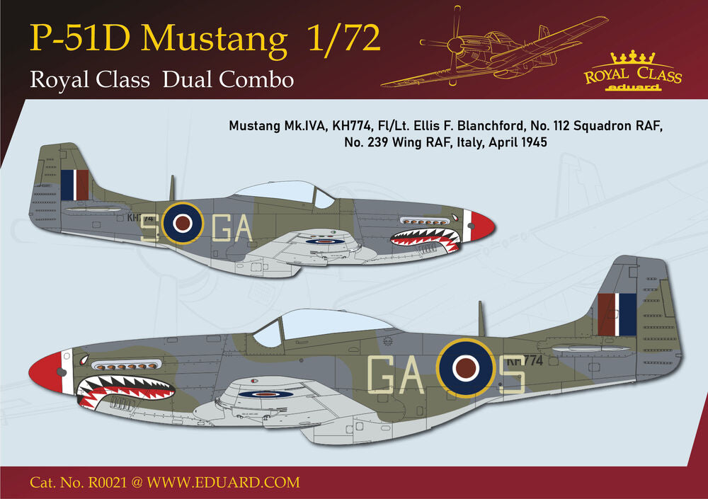 P-51D MUSTANG DUAL COMBO  ROYAL CLASS