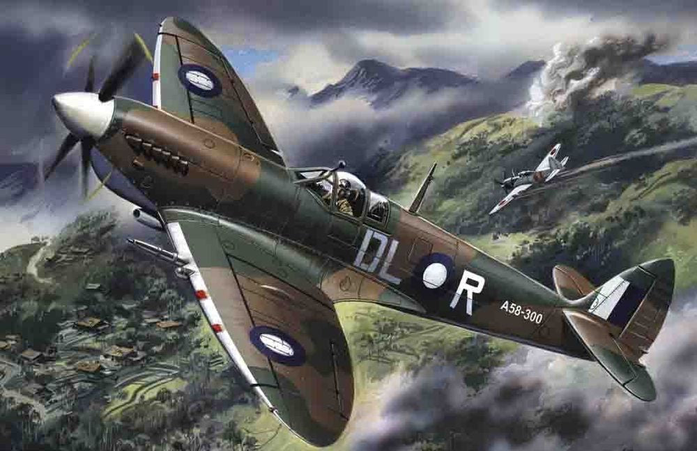 Spitfire Mk.VIII,WWII British Fighter