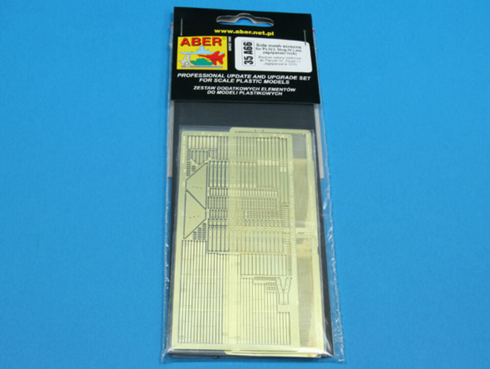 Side mesh screens for PzIV J, Jagdpanzer IV A