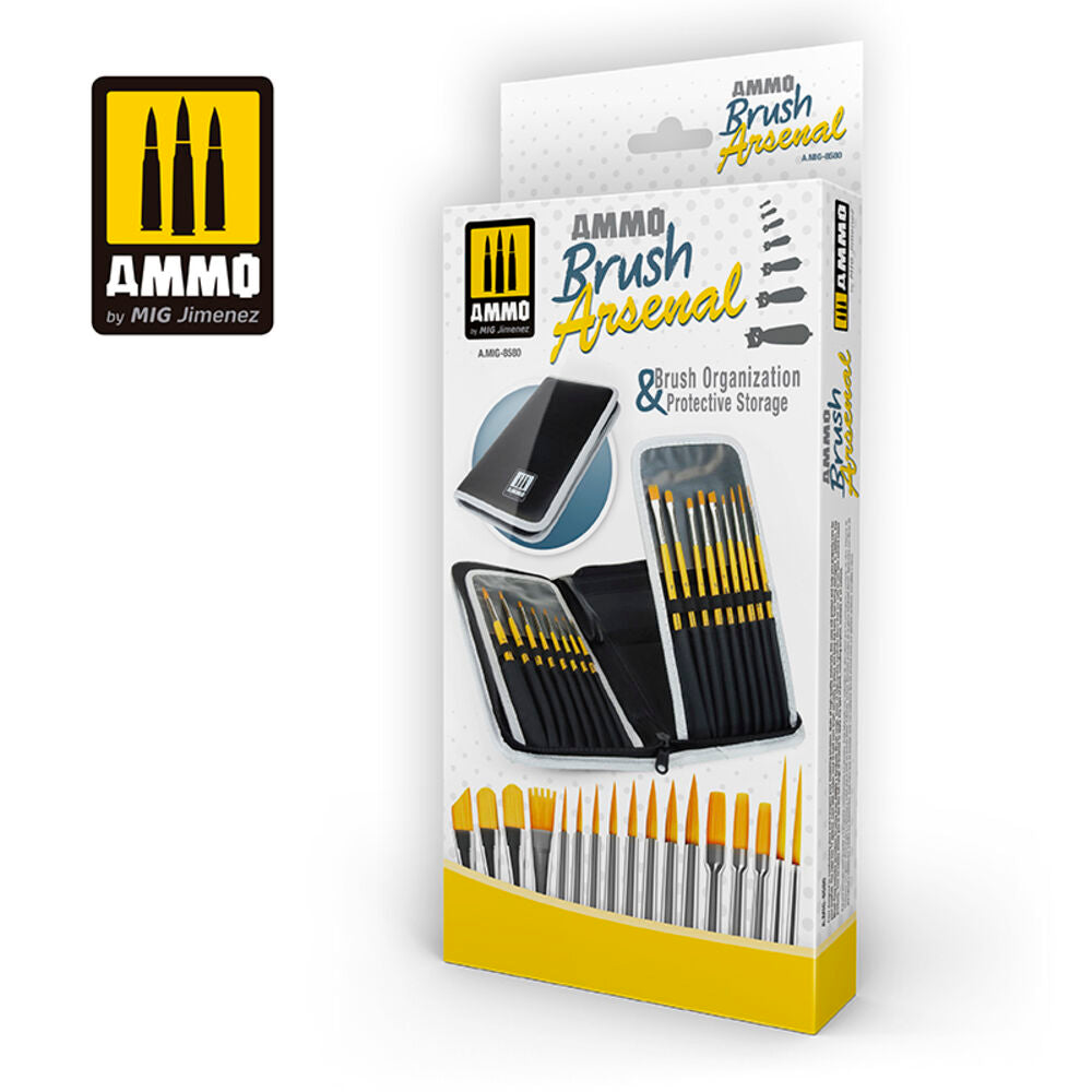 AMMO Brush Arsenal��- Brush Organization & Protective Storage