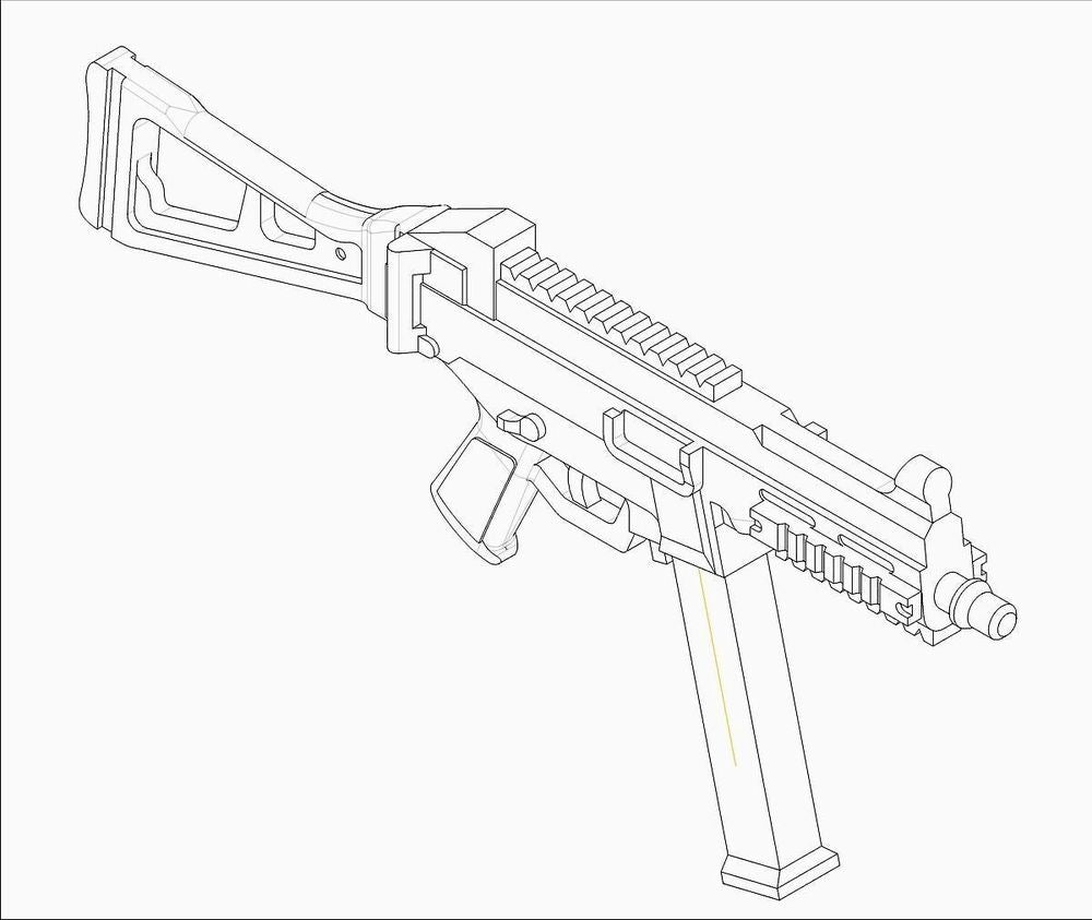 German Firearms Selection-UMP.45 (4guns)