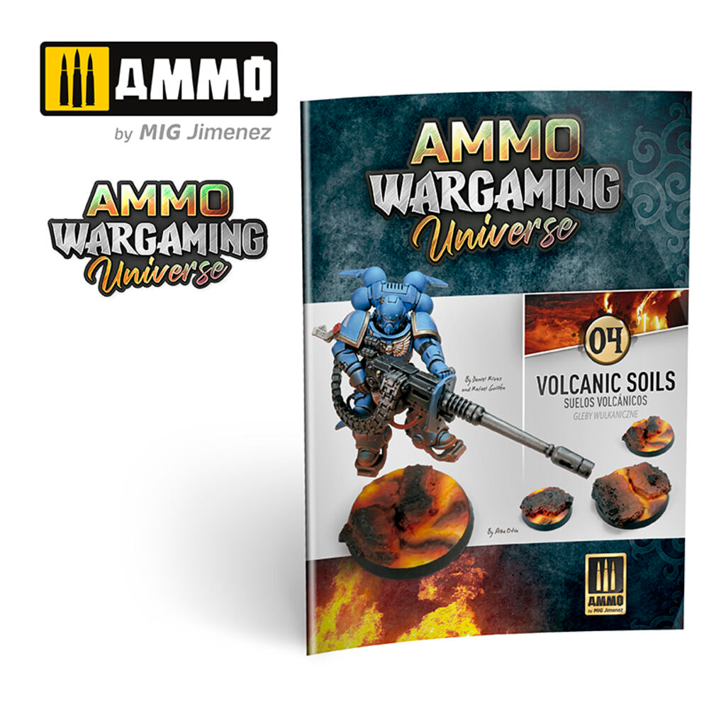 AMMO WARGAMING UNIVERSE Book 04 - Volcanic Soils (English, Castellano, Polski)