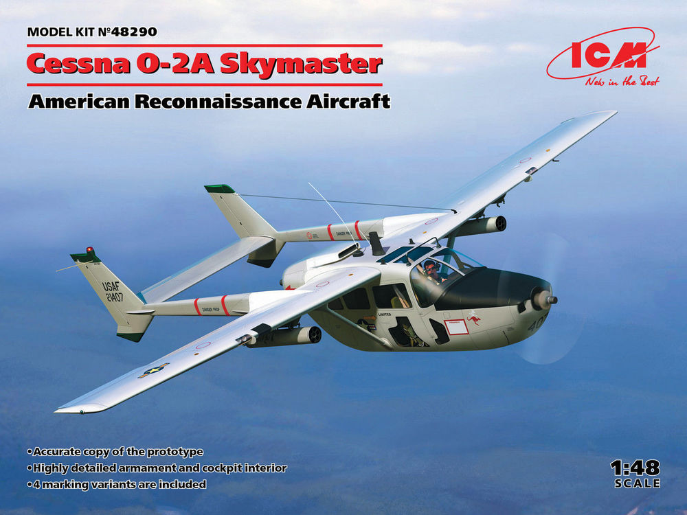 Cessna O-2A Skymaster,American Reconnaissance Aircraft