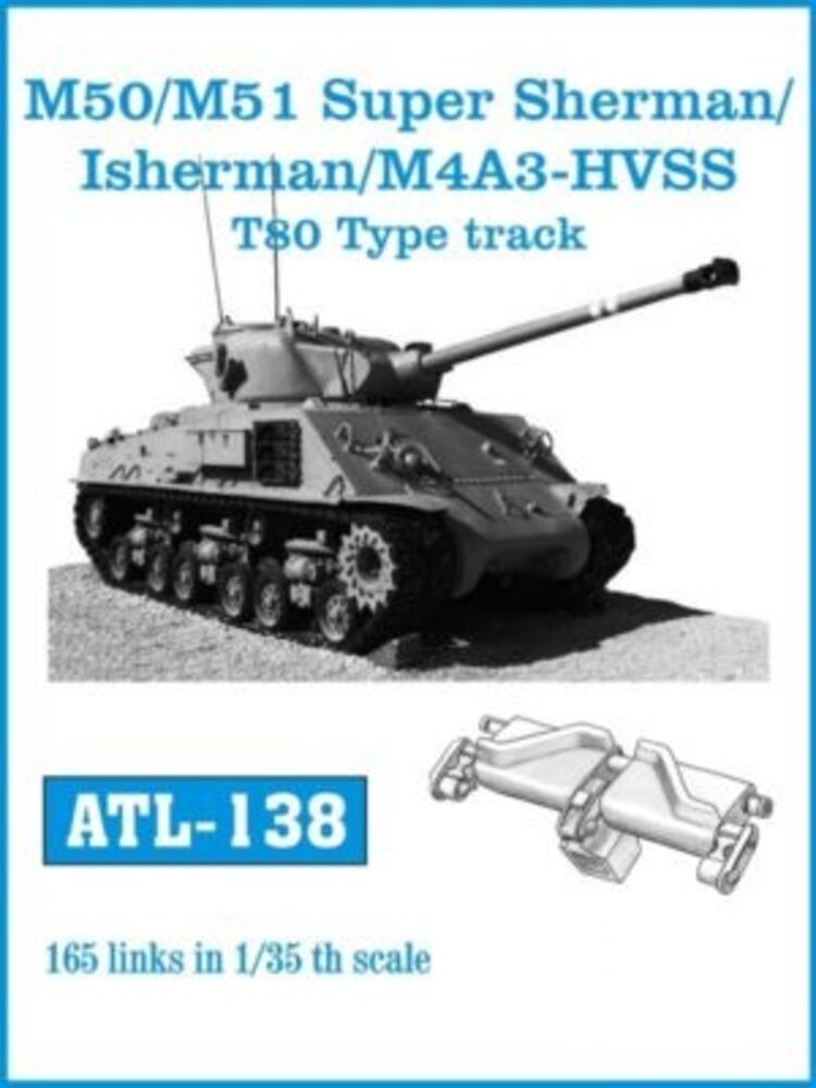 Tracks for M50/M51 Super Sherman/Isherman/M4A3-HVSS