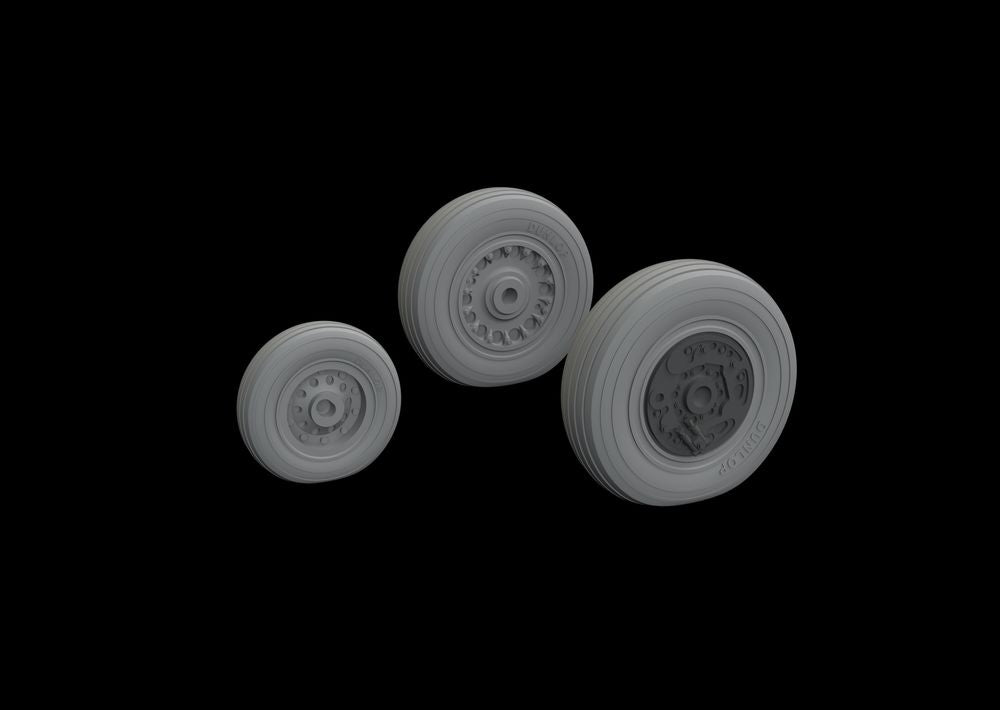 Buccaneer S.2C wheels for Airfix