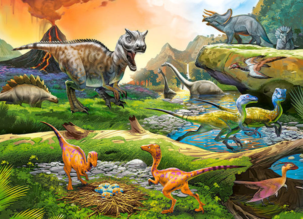 World of Dinosaurs, Puzzle 100 Teile