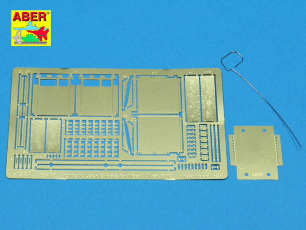 Front and back fenders for Tiger I