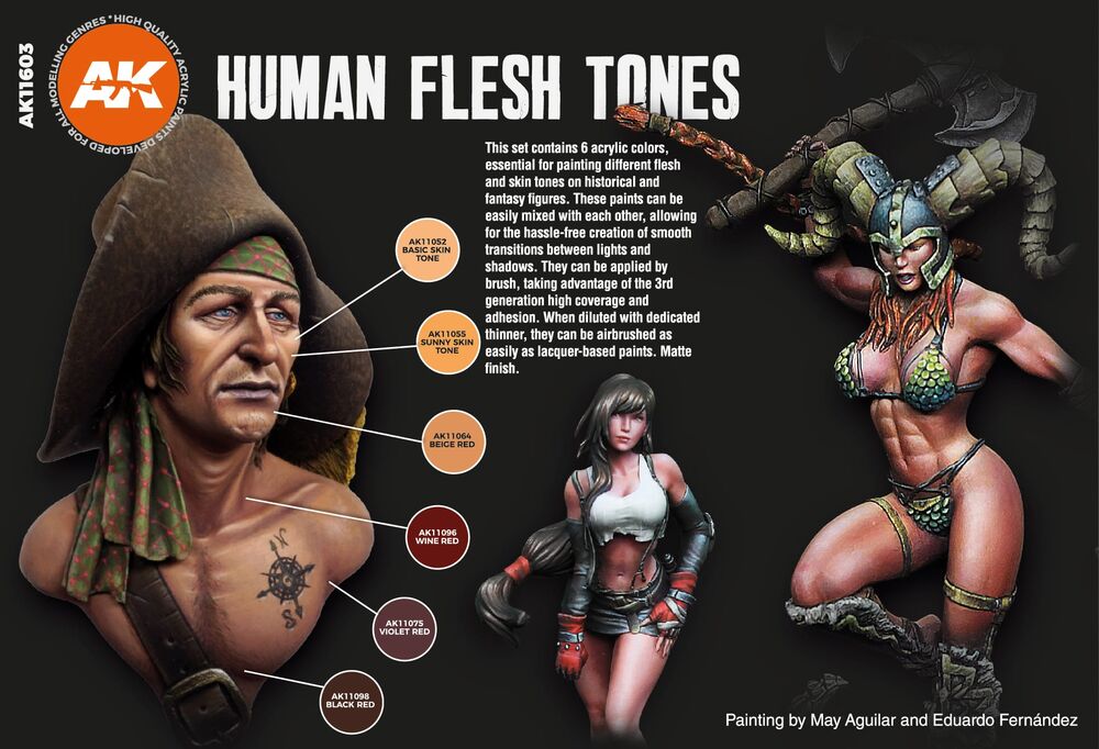 HUMAN FLESH TONES