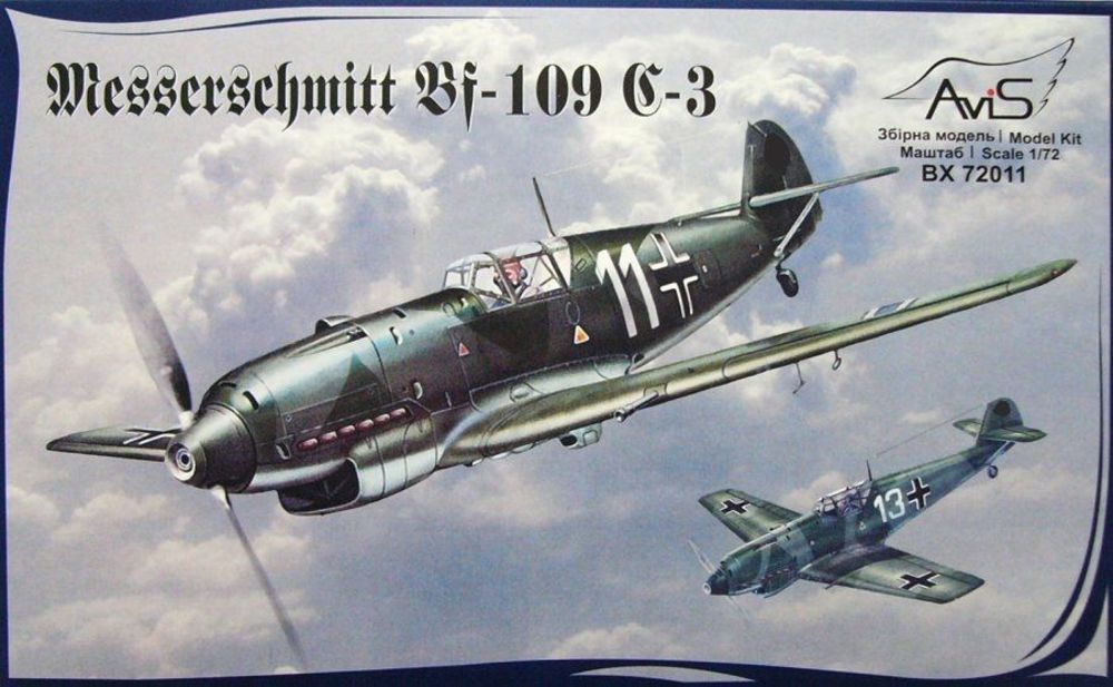 Me Bf-109 C-3 WWII German fighter