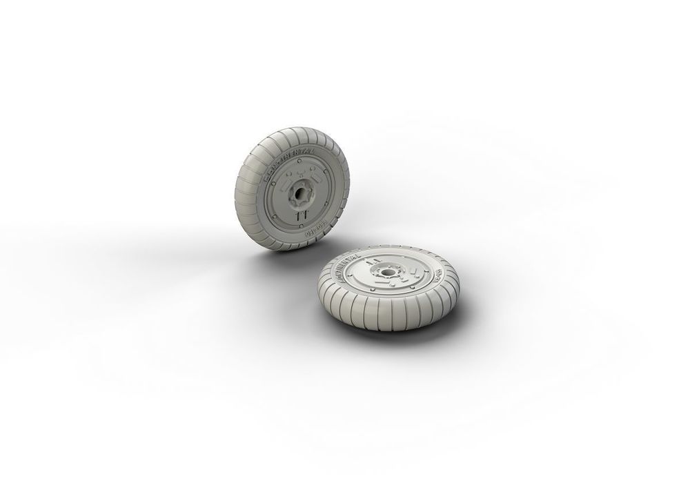 Bf 109G-6 wheels