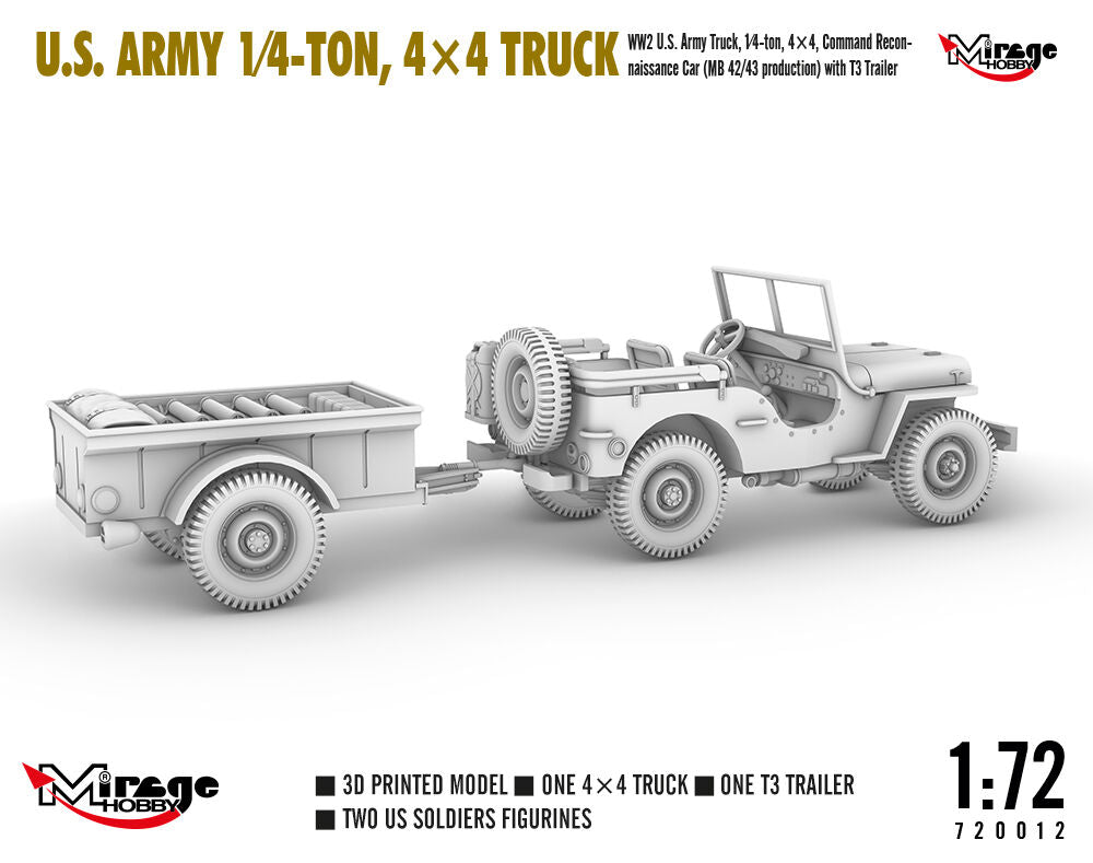 U.S. ARMY 1?4?TON, 4��4 TRUCK