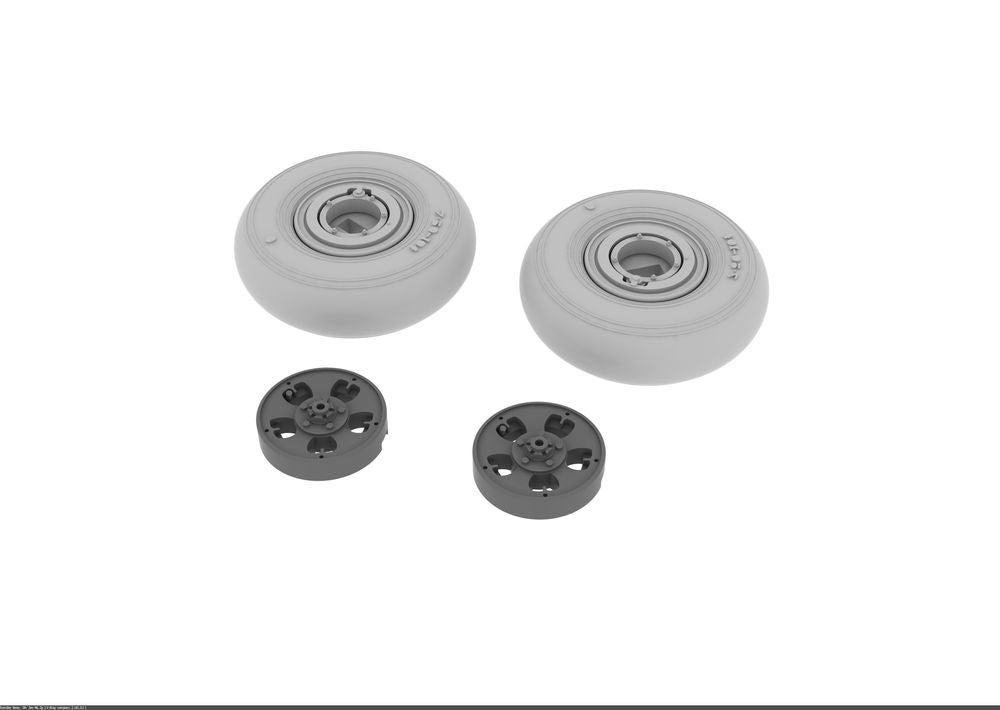 Spitfire Mk.I wheels for Airfix