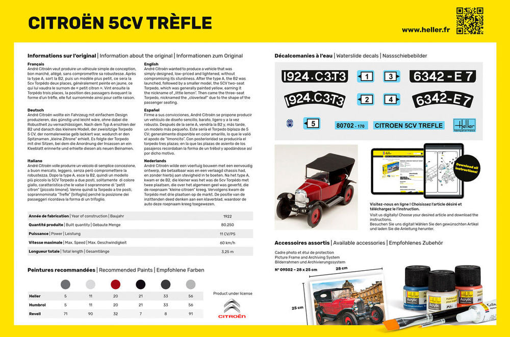 STARTER KIT Citroen Trefle