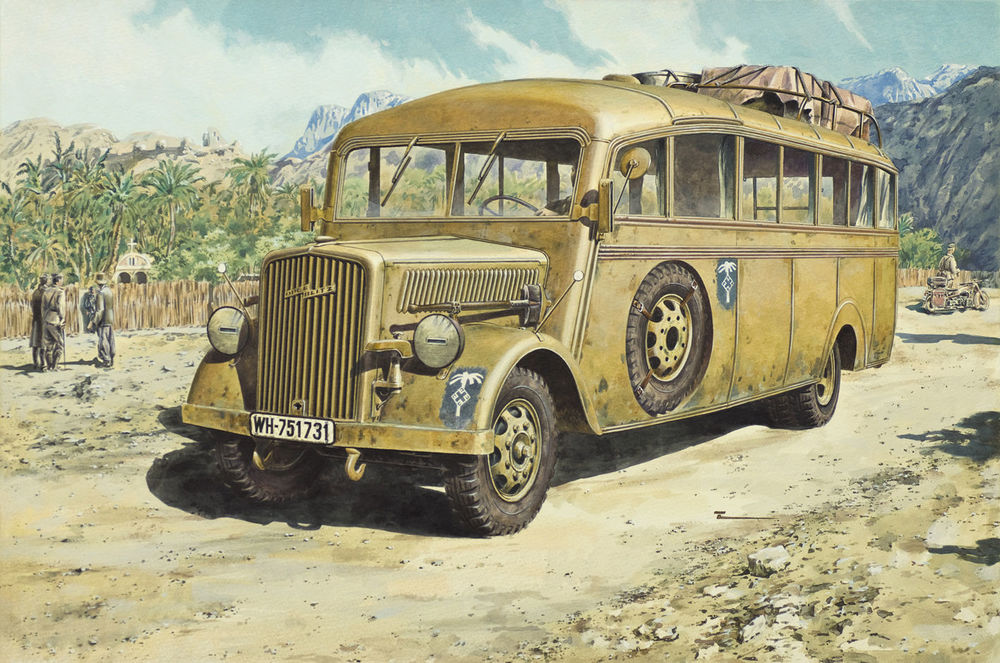 Opel Blitz Omnibus model W.39 Ludewig-bu