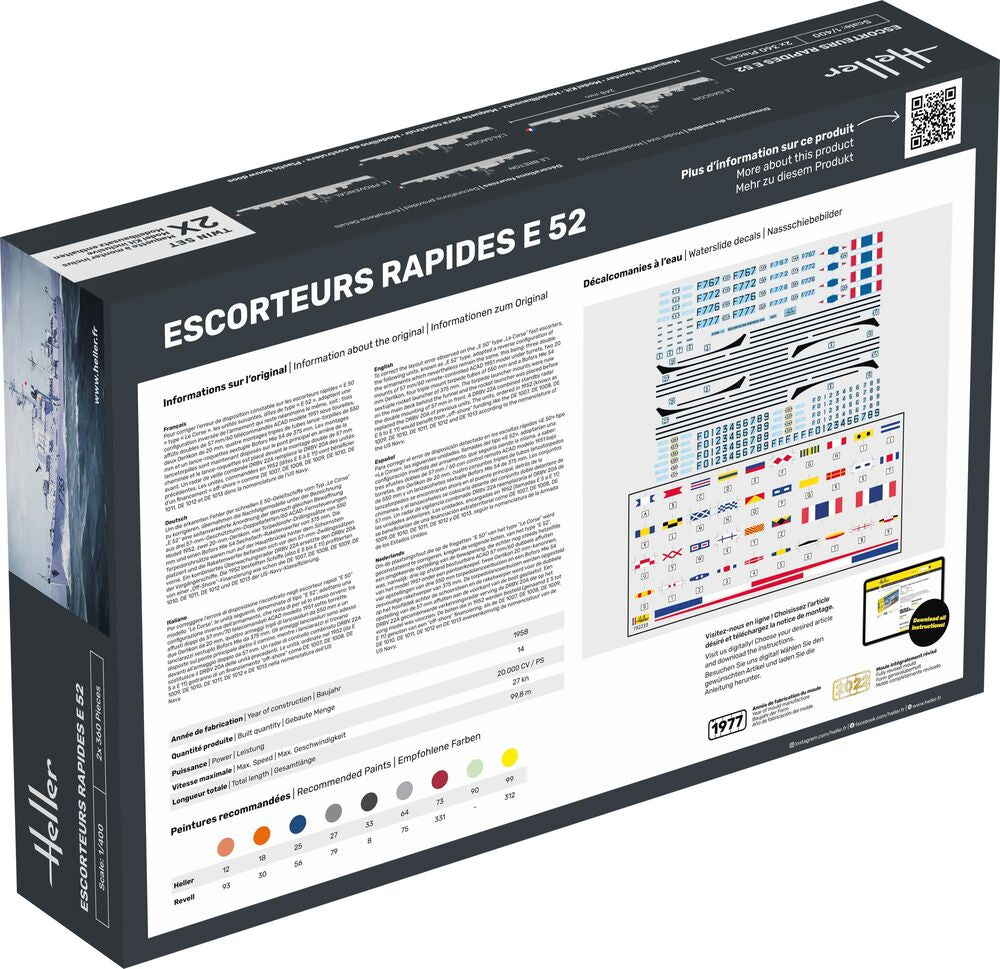 STARTER KIT Escorteurs Rapides E 52