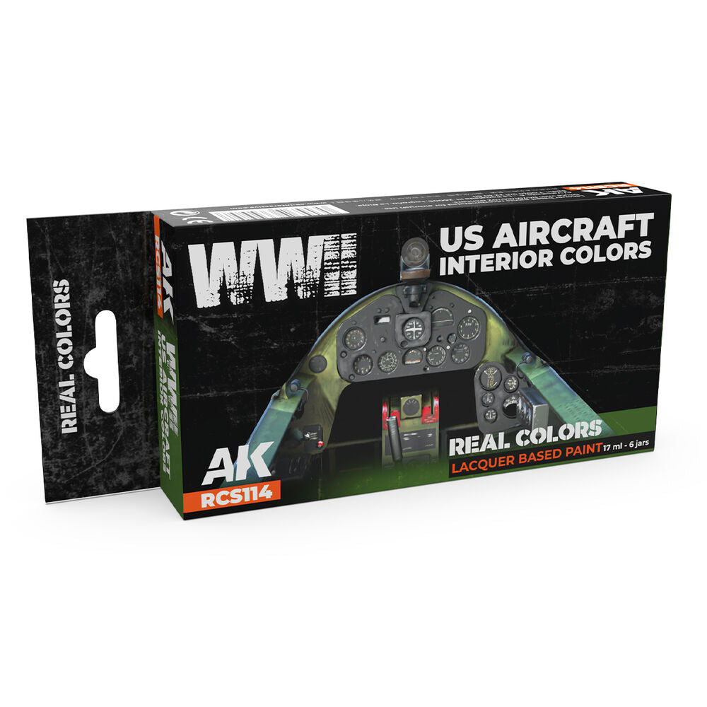 WWII US Aircraft Interior Colors SET